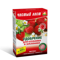 Кристаллическое удобрение «Чистый лист» для клубники и земляники, 300 г