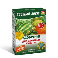 Кристаллическое удобрение «Чистый лист» для бахчевых культур, 300 г